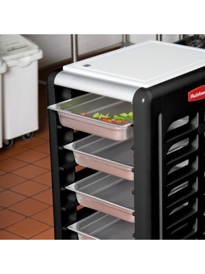    Carro para Preparação de Alimentos (8 Cubas 1/1) - Rubbermaid