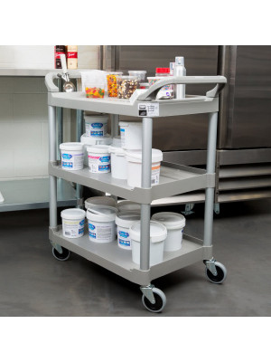  Carro Utilitário Cinza 90Kg - Rubbermaid