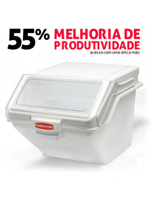    Recipiente para Alimentos p/ Prateleiras Rubbermaid 