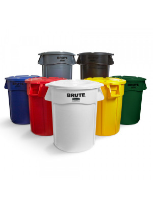 Tampa Plana para Recipiente BRUTE Rubbermaid 