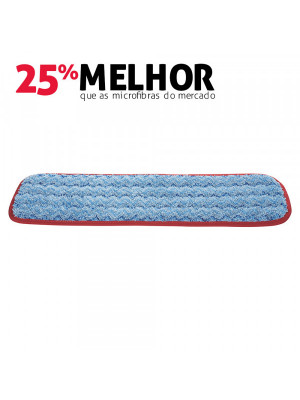 Mop Úmido 46cm Microfibra-VERMELHO